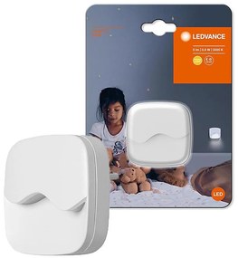 Ledvance - Lampada notturna LED con sensore e spina integrata LUNETTA LED/0,5W/230V