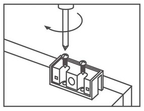 Kamalu - lampada bagno per specchio 25cm | ksy2500