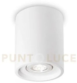 Lampada da soffitto oak pl1 round bianco