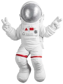 Decorazione da muro 47x35 cm astronaut argento