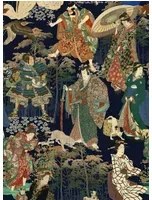 Mindthegap Carta da parati Samurai and Geisha - WP20653