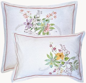 Federa in raso di cotone Clématites