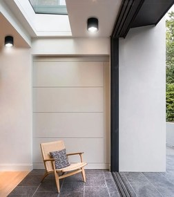 Applique da soffitto IP65 - Nera