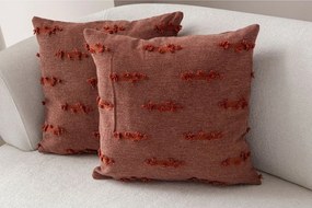 Federe decorative in set 2 pz 43x43 cm Tuffet – Mioli Decor
