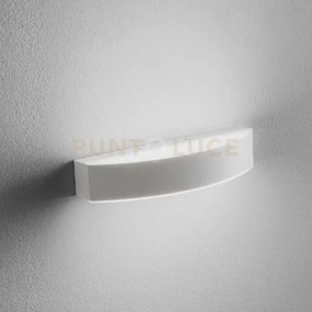 Gap501c- applique led alluminio bianco 3000k 2107lm 20w 38cm