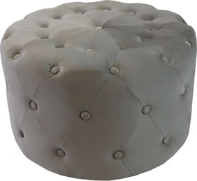 AURA - pouf rotondo in velluto