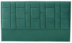 Testata 160 cm Velluto Verde - HERMINE