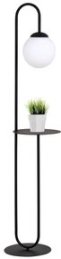 Lampada da terra in acciaio BARI LP1 E14 da interno