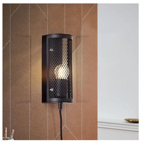 Brilliant - Applique MAZE 1xE27/40W/230V nero