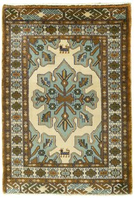 Turkmen Tappeto 60 x 90 Beige (Iran) Annodato A Mano