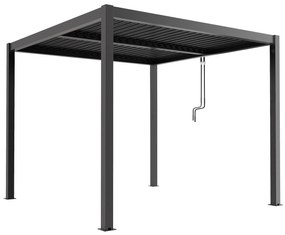 NIMBUS - pergola bioclimatica in alluminio 4x4