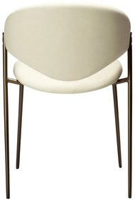 Sedia da pranzo avorio in similpelle Zone – DAN-FORM Denmark