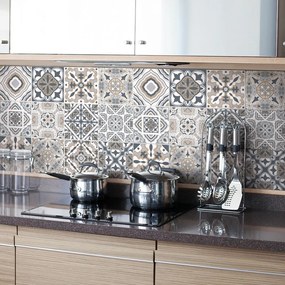 Set di 24 adesivi murali decorativi, 15 x 15 cm Giacomo - Ambiance