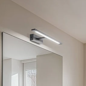 TK Lighting Gallery Applique a LED, nero, metallo larghezza 41,5 cm IP44
