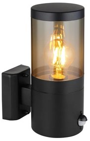 Globo 32014BSS-Applique da esterno con sensore XELOO 1xE27/60W/230V IP44