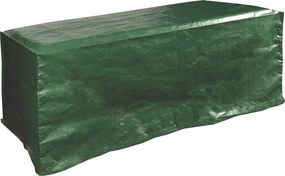 Telo Impermeabile 150x100x70cm in Poliestere per Tavoli Rettangolari da Giardino Bauer Verde...