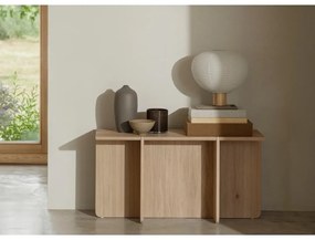 Lampada da tavolo bianca con paralume in carta (altezza totale 32 cm) Kami – Blomus