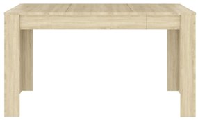 Tavolo da Pranzo Rovere Sonoma 140x74,5x76 cm Legno Multistrato