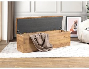 Panca in colore arancione e naturale Oceane - Bobochic Paris