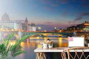 Carta da parati – Panorama abbagliante di Parigi