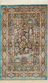 Ghom Tappeto 120x80 (Iran) Annodato A Mano