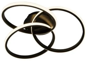 Plafoniera LED dimmerabile LED/70W/230V 3000-6500K nero + telecomando