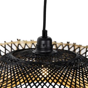 Lampada a sospensione orientale in bambù 50 cm - Rina