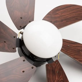 ZEVENTI - Ventilatore da soffitto FAMARA 1xE14/60W/230V