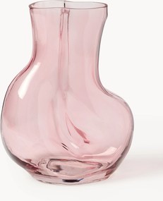 Vaso in vetro fatto a mano Gleam, Alt. 22 cm