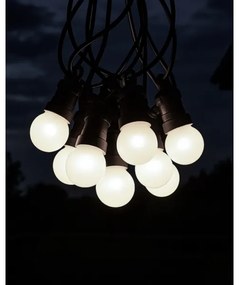 Catena decorativa LED per esterni 10xLED/0,36W/230V 4,5 m IP44 nera