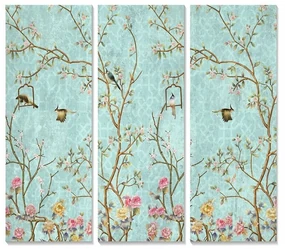 Dipinti in set di 3 pezzi 20x50 cm - Wallity