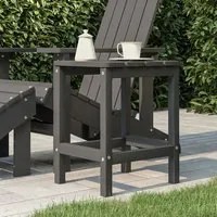 Tavolo da Giardino Adirondack Antracite 38x38x46 cm HDPE 318642