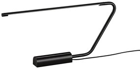 Lampada da tavolo LED nera (altezza totale 33 cm) Olea – Trio Select