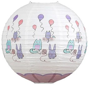 Rabalux 4632 - Paralume per bambini CATHY E27 Ø 40 cm