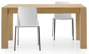 ELVIS - tavolo da pranzo moderno allungabile in rovere spazzolato