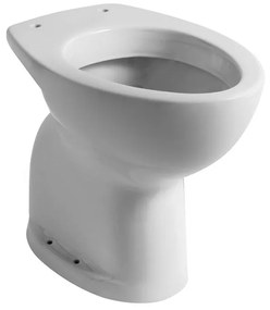 Vaso WC filomuro comoda, sedile incluso P 58 x L 38.5 x H 49 cm bianco