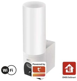 LED Telecamera smart per esterni con luce GoSmart LED/12W/230V IP65 Wi-Fi Tuya bianco