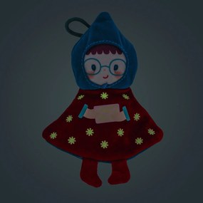 Lilliputiens - Decorazione natalizia - Lilli elfo in tessuto reversibile e fosforescente