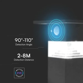 Applique a LED solare con sensore LED/2,5W/3,7V IP54 3000K 2200 mAh