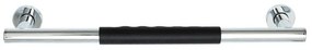 Maniglione soul in acciaio L 45 x P 8.1 cm nero