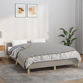 Coperta Ponderata Grigia 152x203 Cm 11 Kg Tessuto /