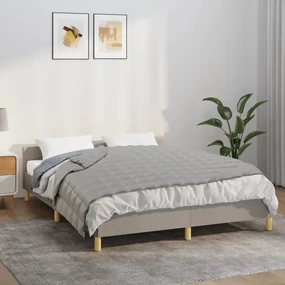 Coperta Ponderata Grigia 152x203 Cm 11 Kg Tessuto /