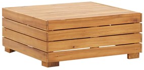Tavolo modulare 1 pz in legno massello di acacia