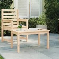 Tavolo da Giardino 82,5x50,5x45 cm in Legno Massello di Pino 824113