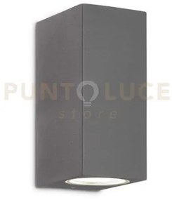Up applique da esterno doppia emissione ip44 2 luci attacco g9 antr...