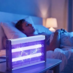 Brilagi - Trappola elettrica per insetti 2xUV/18W/230V 100 m2