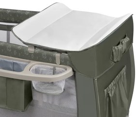 Lionelo - Lettino da viaggio SVEN PLUS Beige Oliva