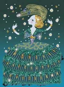 Gioco d'arte - vestito magico scintillante