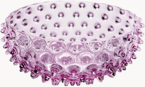 Ciotola da portata in vetro soffiato Hobnail
