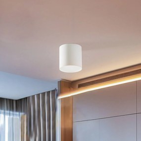 Nowodvorski Lighting Plafoniera Point Plexi M, bianco/opale